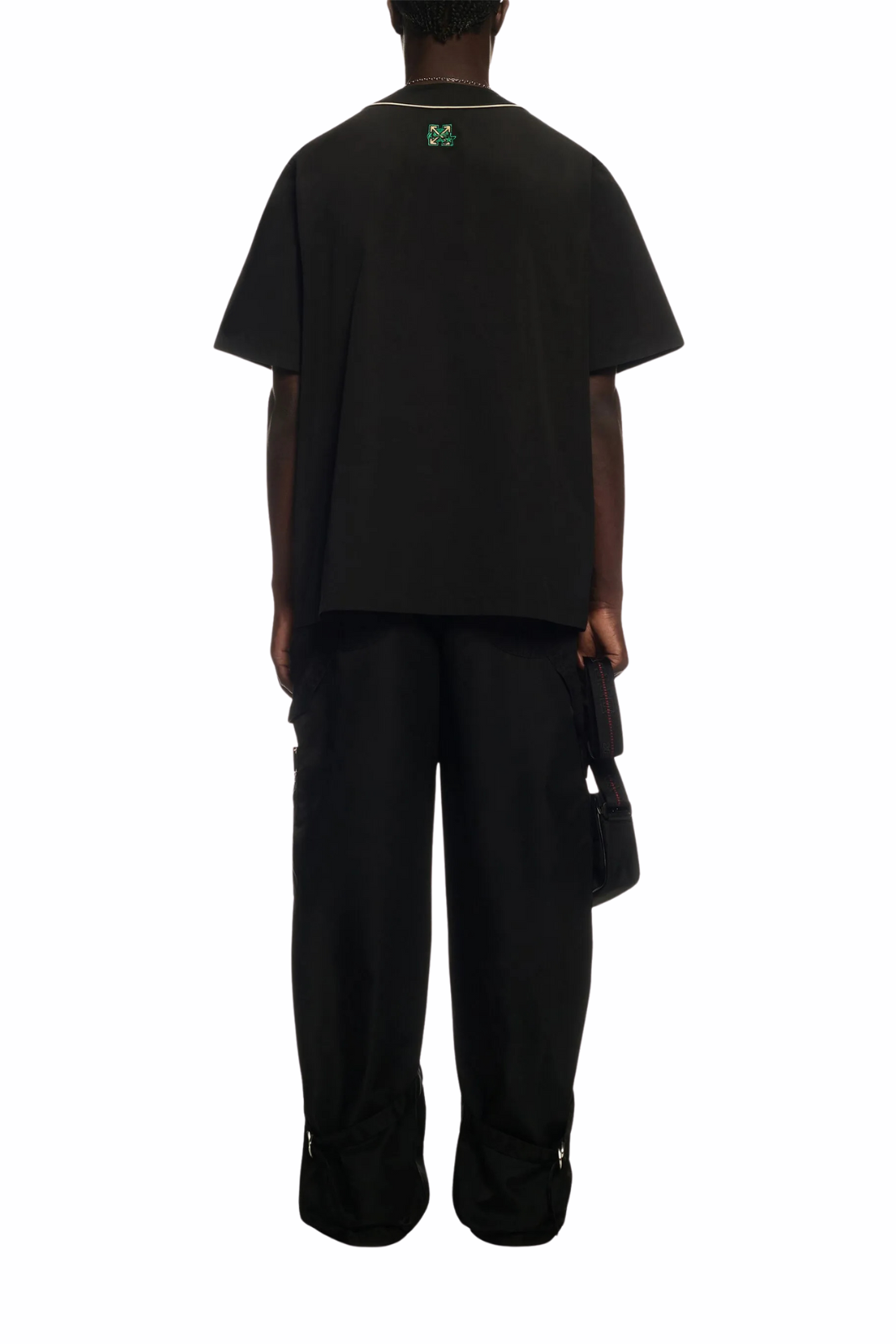 Off-White Arrows-motif carpenter trousers Black