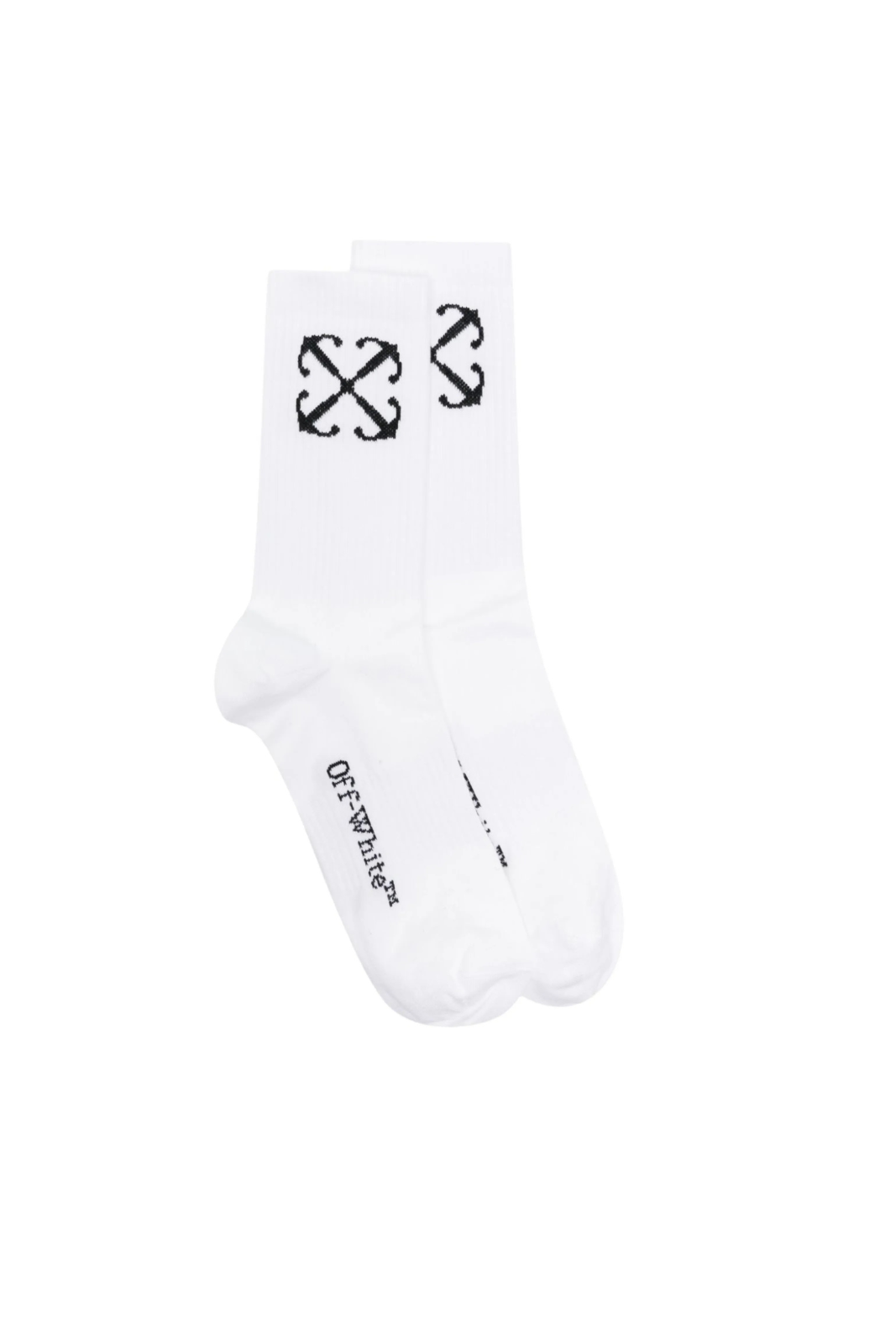 Off-White Arrows-motif cotton socks
