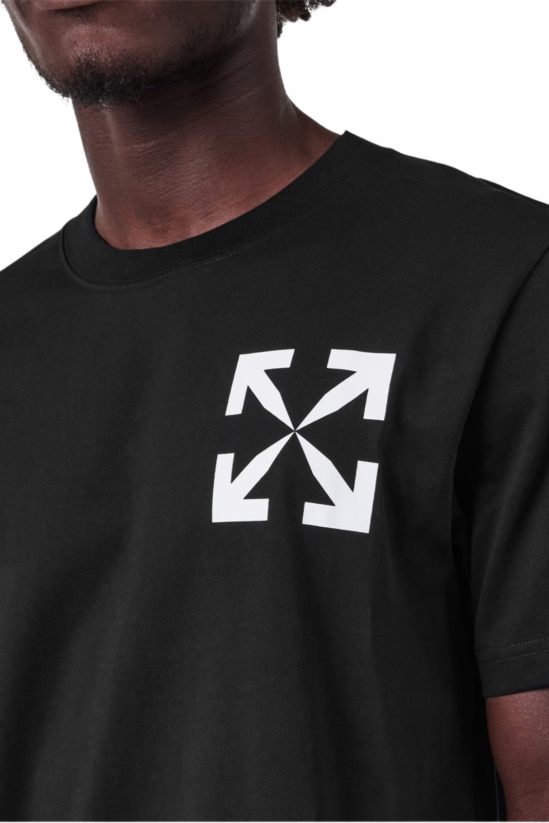 Off-White Single Arrow Regular Fit Black T-Shirt