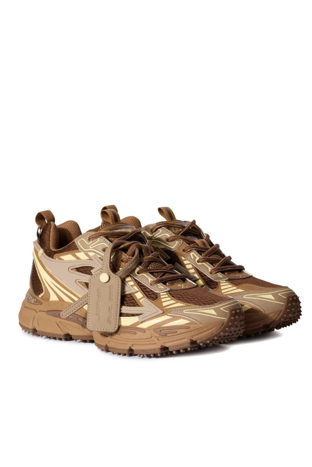 Off-White Be Right Back Sneakers Brown