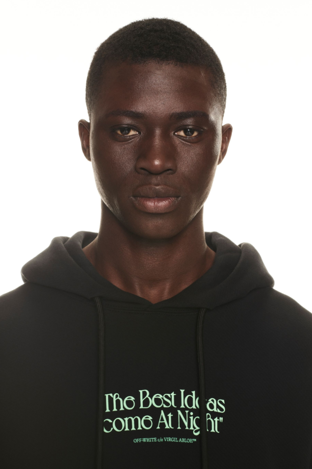 Off-White Slogan Best Ideas Skate Hoodie Black