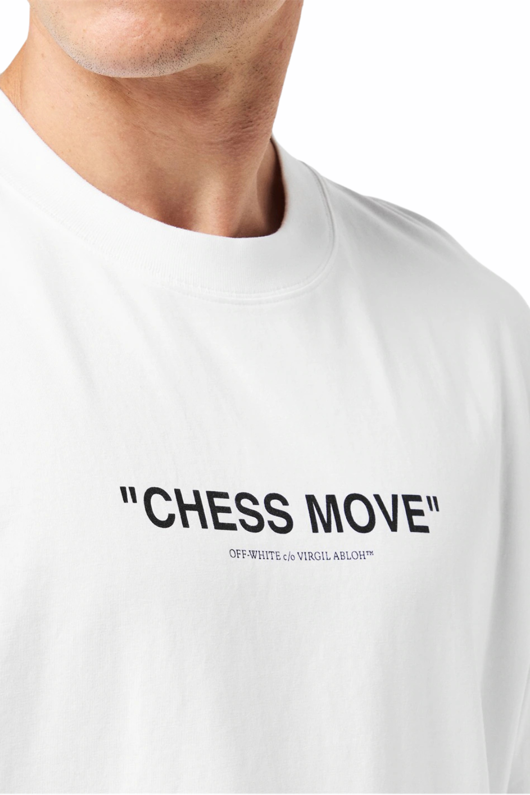 Off-White Chess Move Skate Tee White