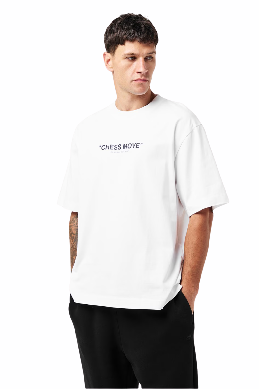 Off-White Chess Move Skate Tee White
