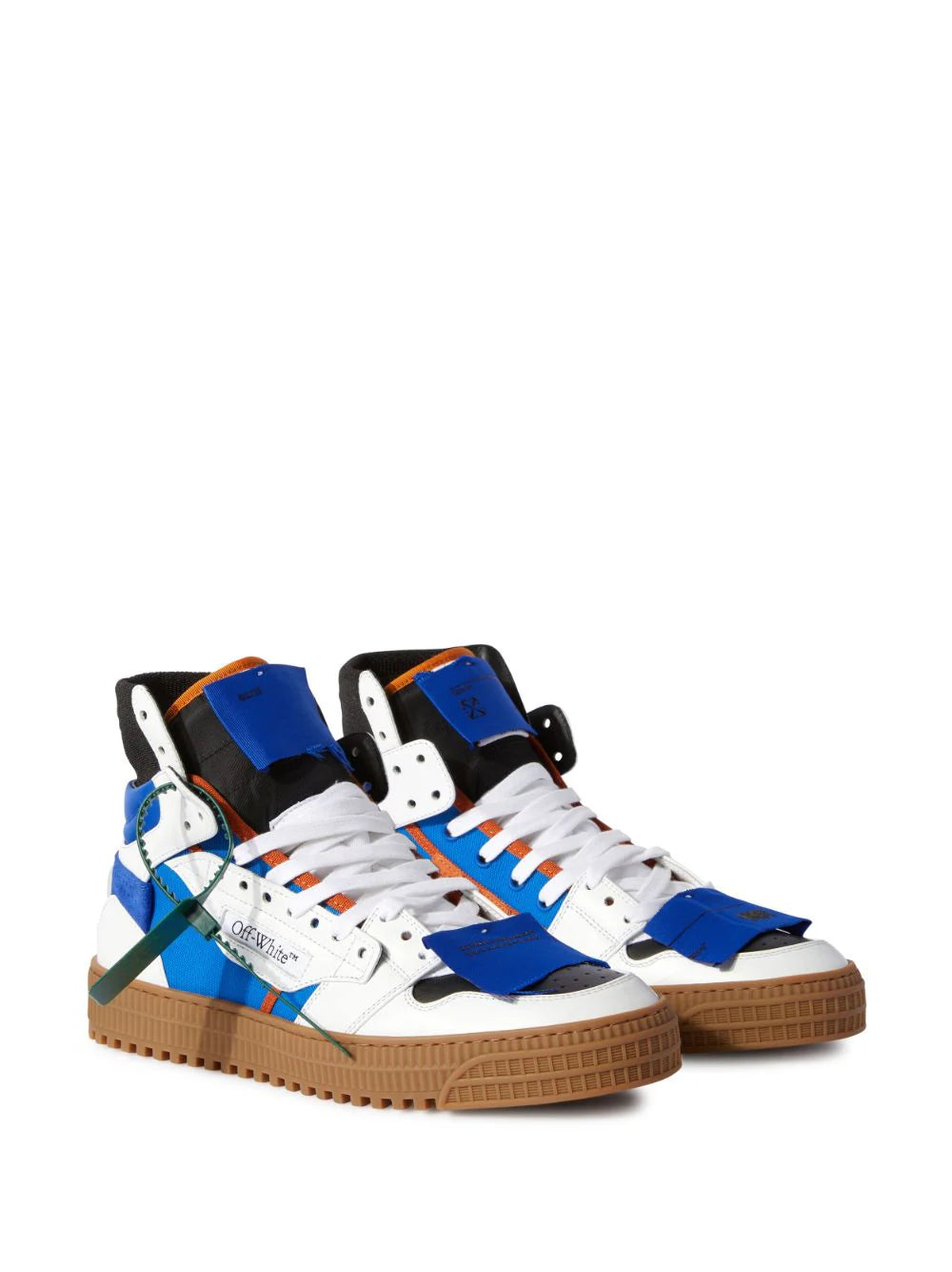 off white court 3.0 blue fluo1