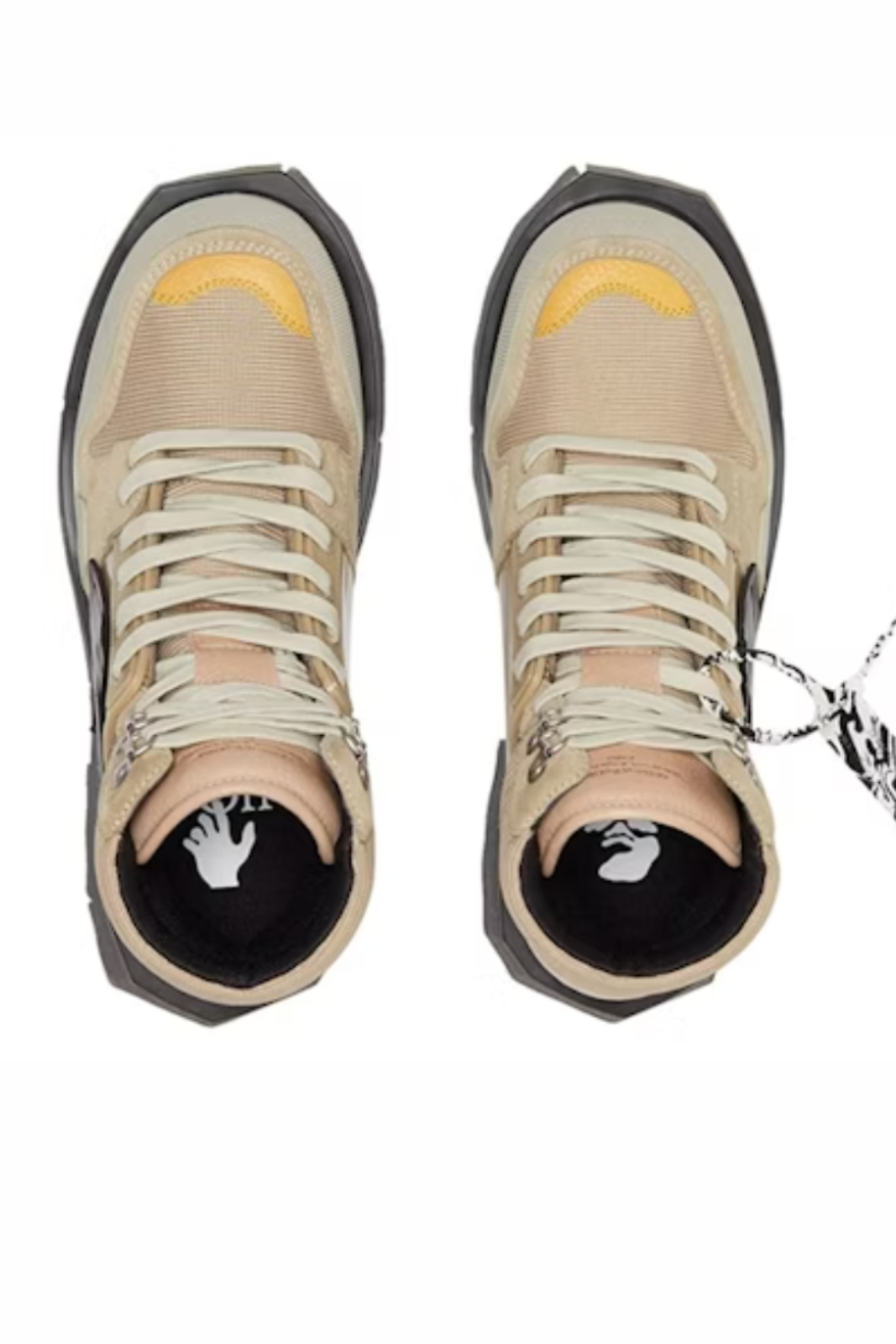 Off-White Hiking Sneaker Boot Beige
