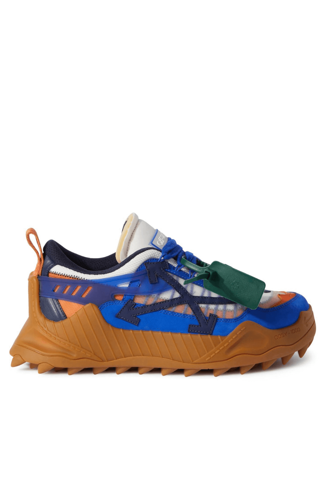 Off White Odsy 1000 White, brown and blue