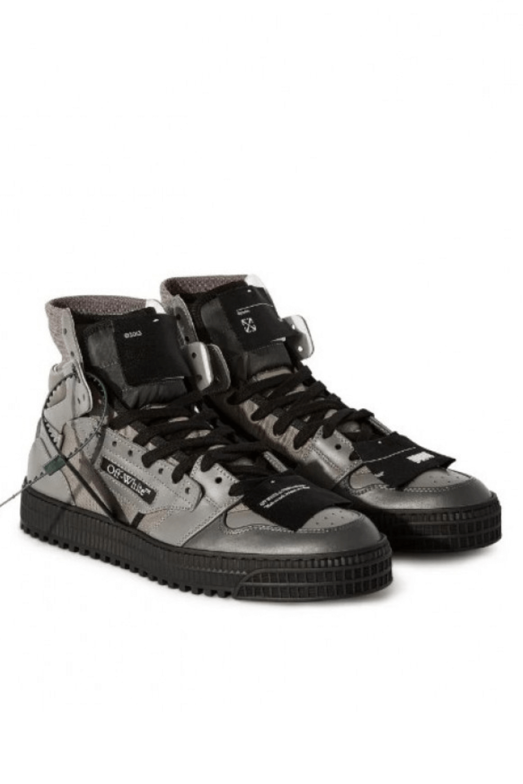 Off-White Off Court 3.0 Grey sneakers Silver Black