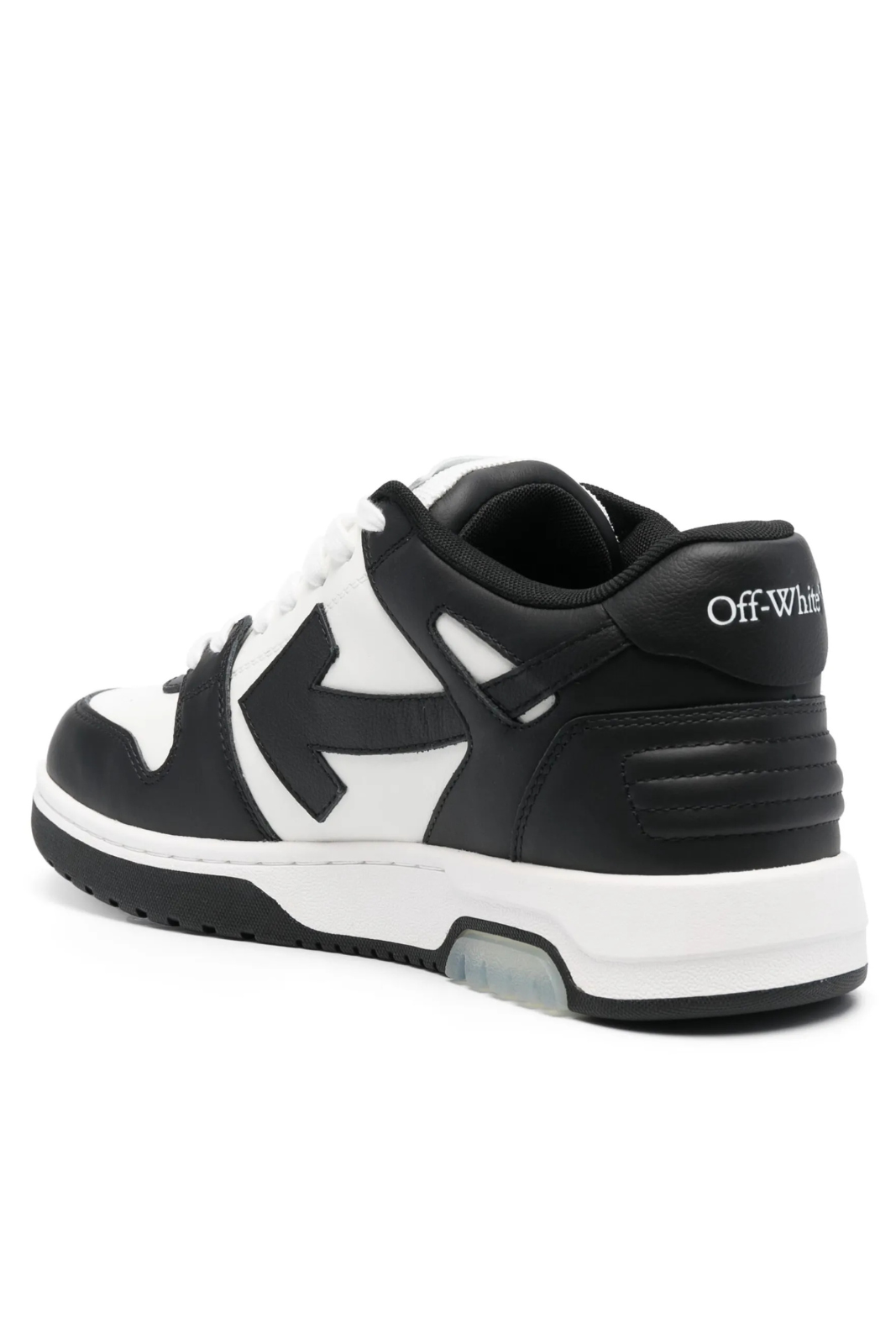 Off-White Out Of Office Black/White lace-up sneakers for men