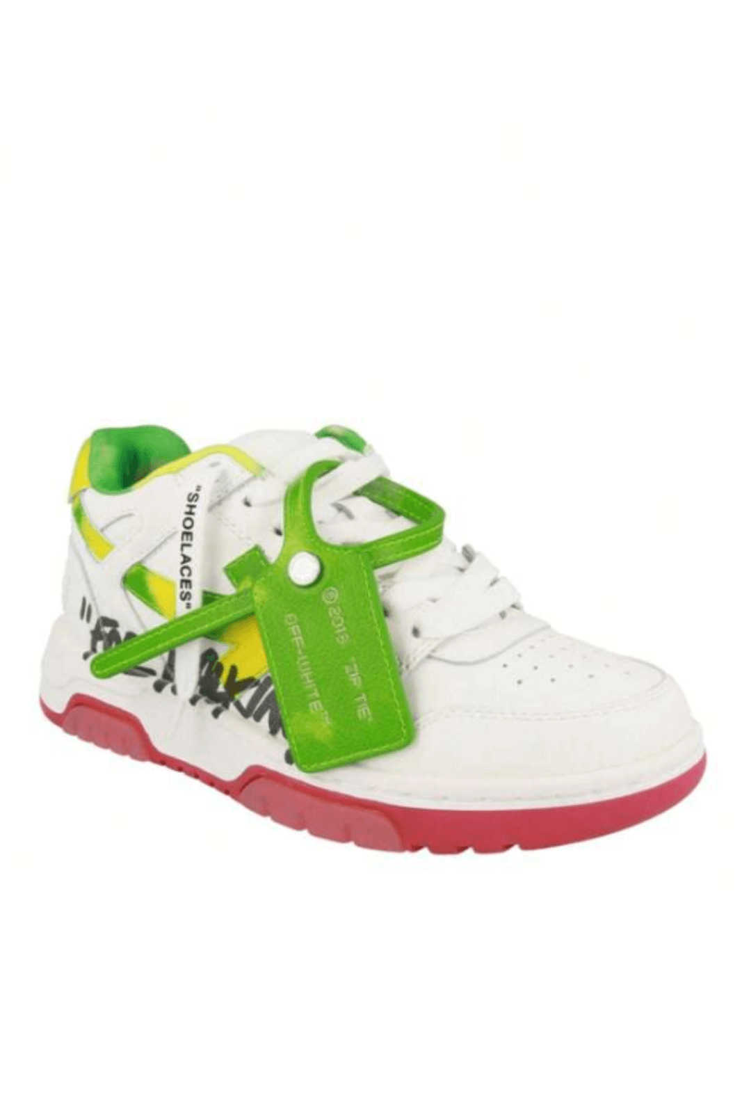 Off-White low top Sneakers For Walking White Green