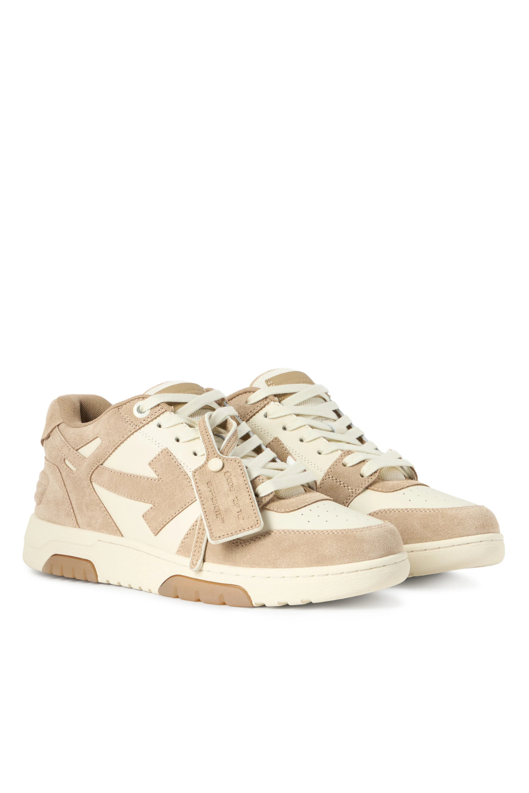 Off-White Out Of Office Men Sneakers Beige