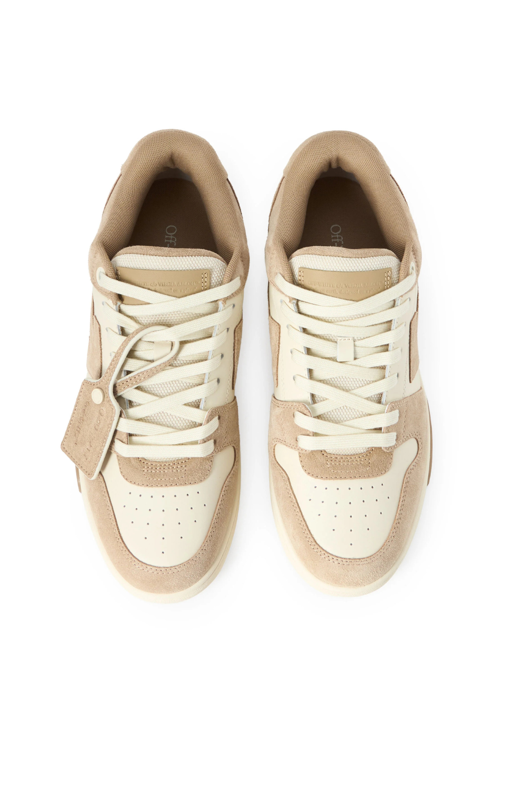 Off-White Out Of Office Men Sneakers Beige