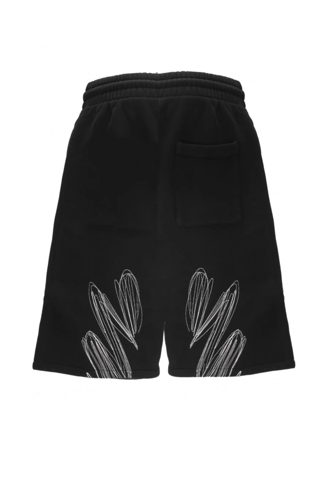 Off-White Scribble Diags Black track Shorts