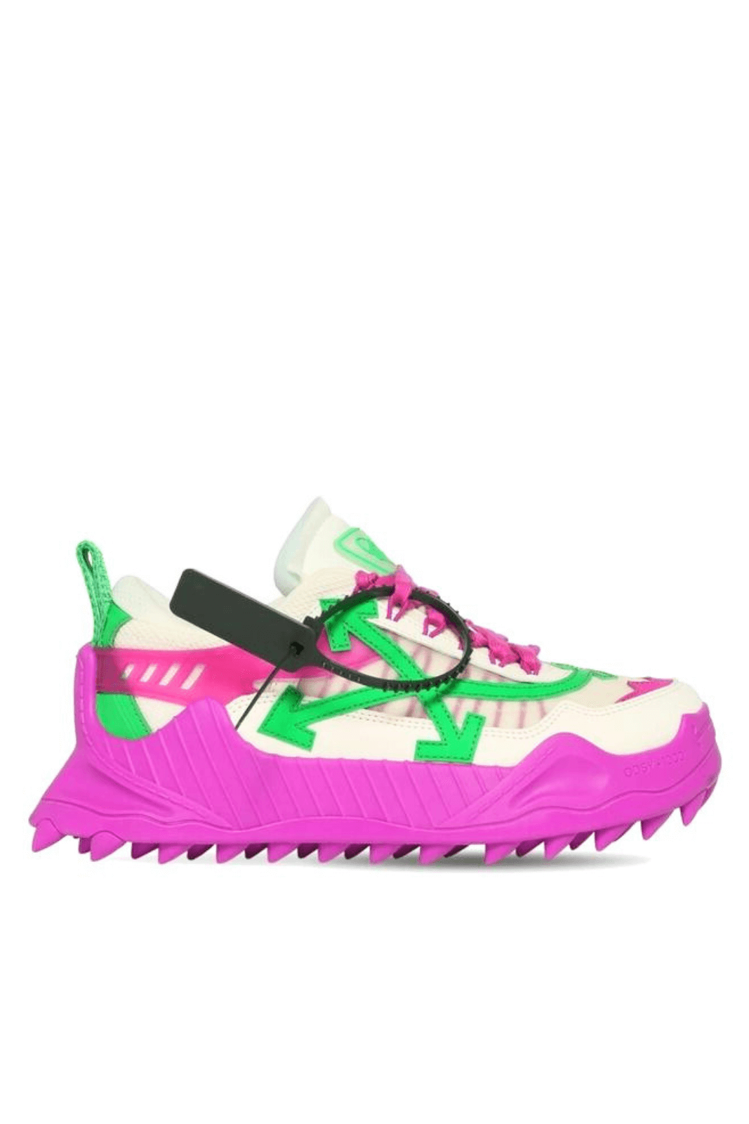 Off-White Odsy-1000 Green Fuchsia Woman Sneakers unisex