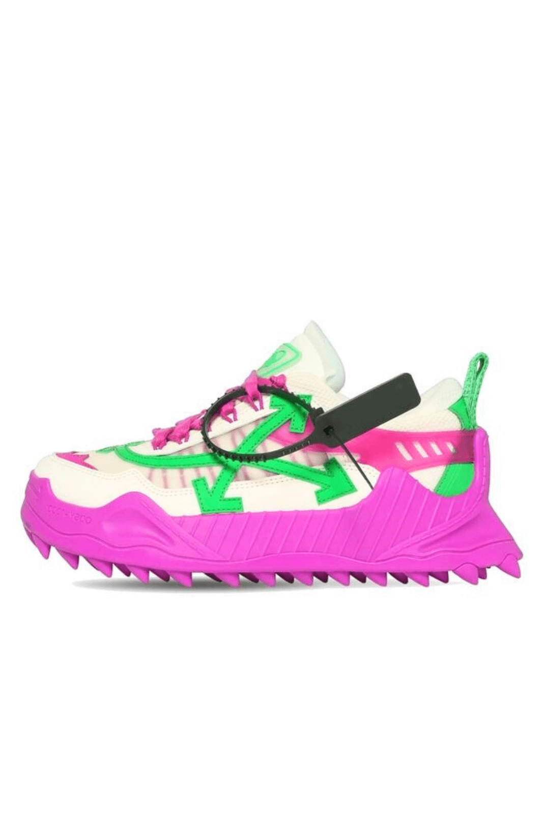 Off-White Odsy-1000 Green Fuchsia Woman Sneakers unisex