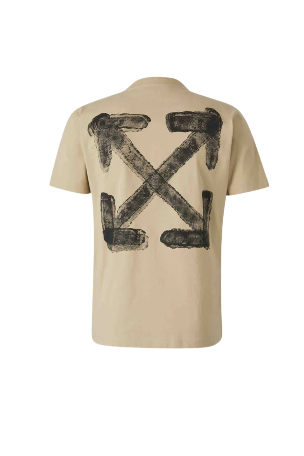 Off-White logo Beige T-shirt Spray Arrow