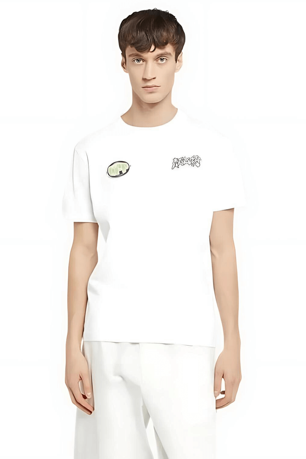 Off-White T-shirt Colour White/Multi Patch