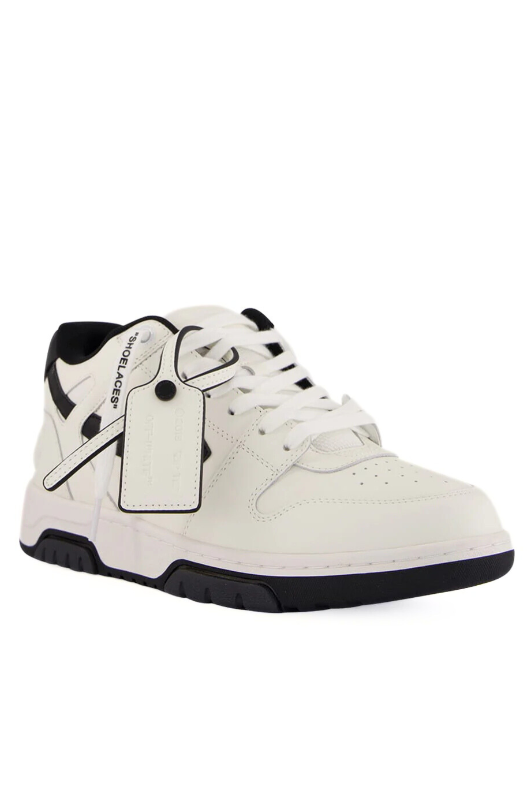 Off-White OOO White Sneakers in Calf Leather