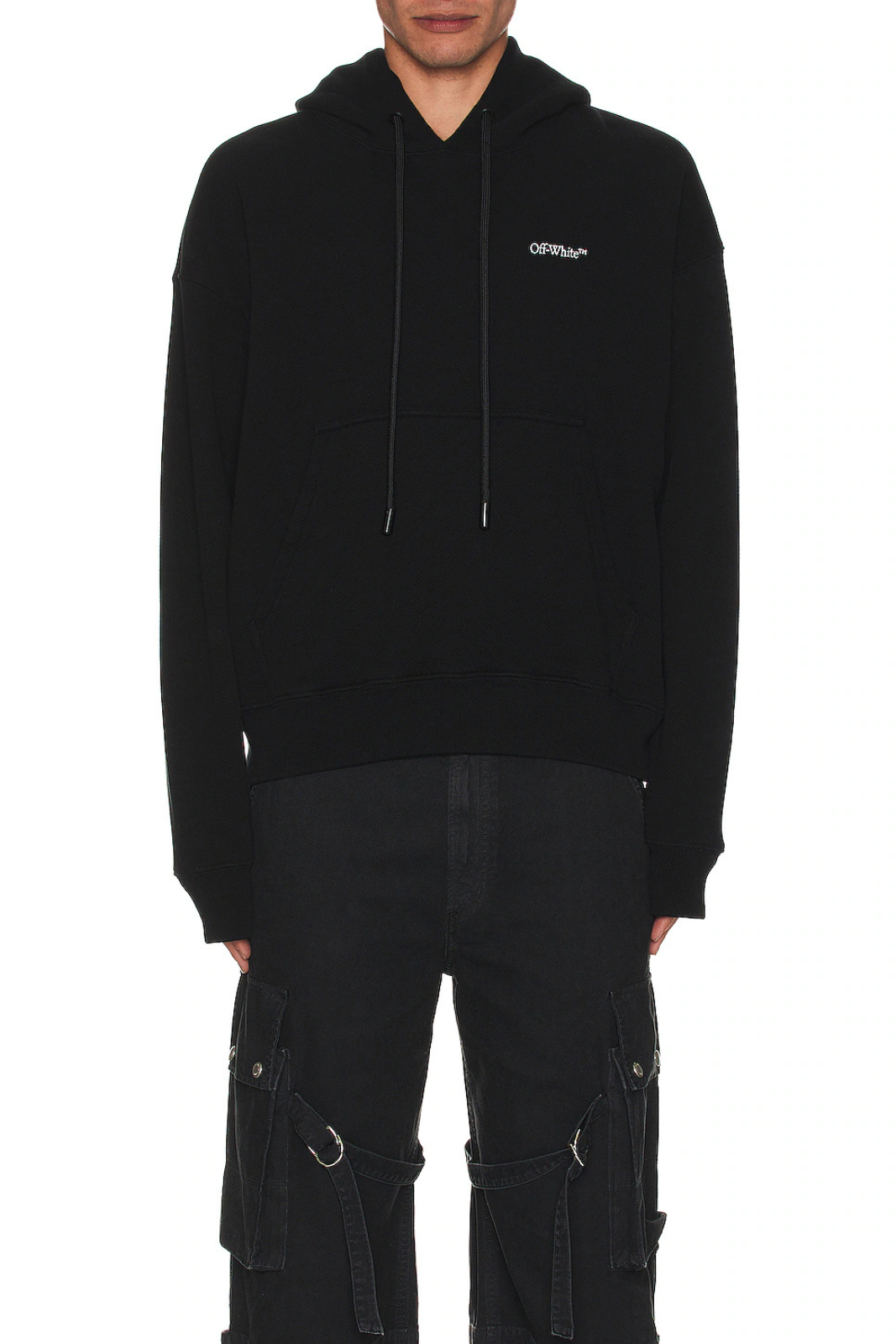 Off-White Hoodie with Arrow print on the back