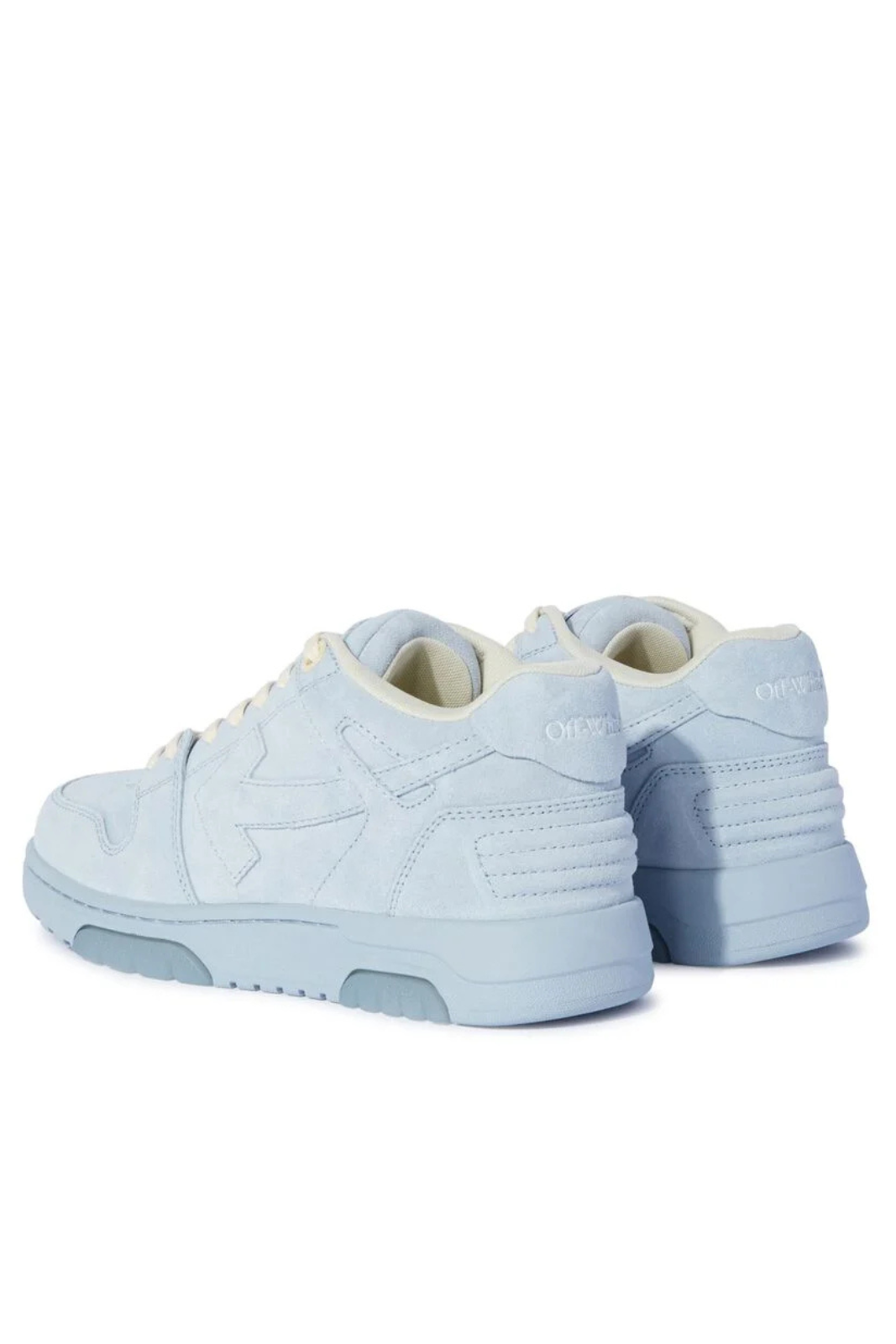 Off-White Out Of Office full Suede blue Sneakers Woman