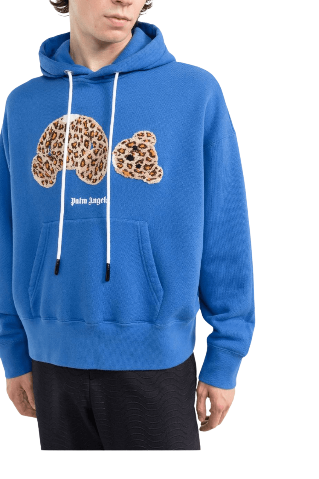 Palm Angels PA Leopard Bear Hoodie for men