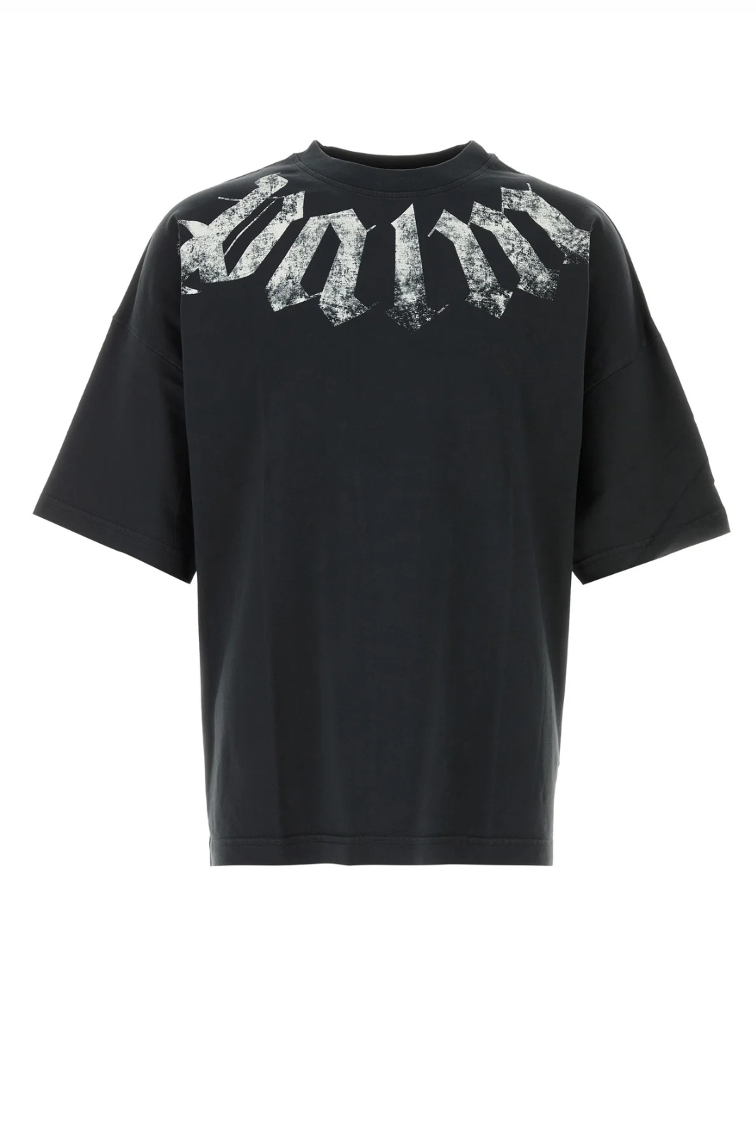 Palm Angels Black cotton oversize t-shirt