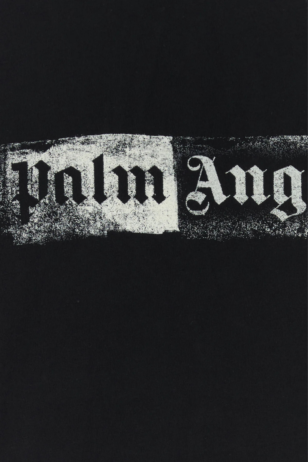 Moncler Stamp Logo Regular Tee Black cotton t-shirt