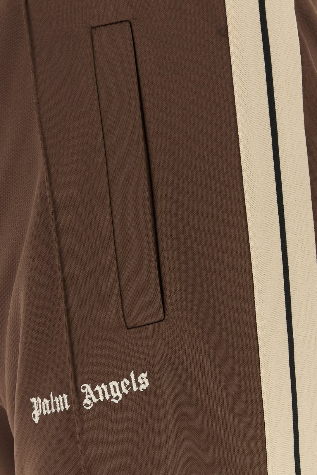 Palm Angels Classic Logo Track Pants Chocolate