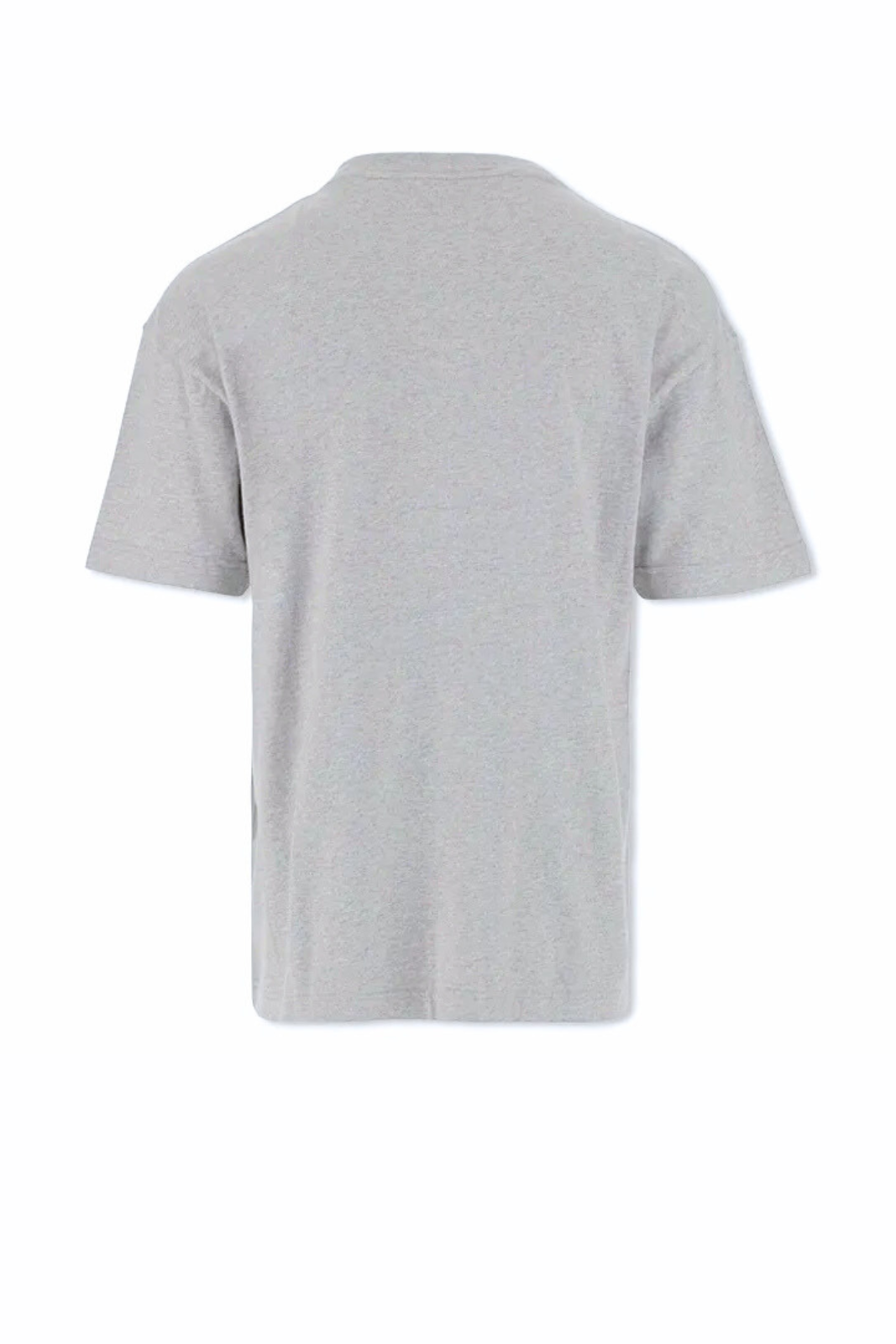 Palm Angels Grey Vertical Racing Star T-Shirt