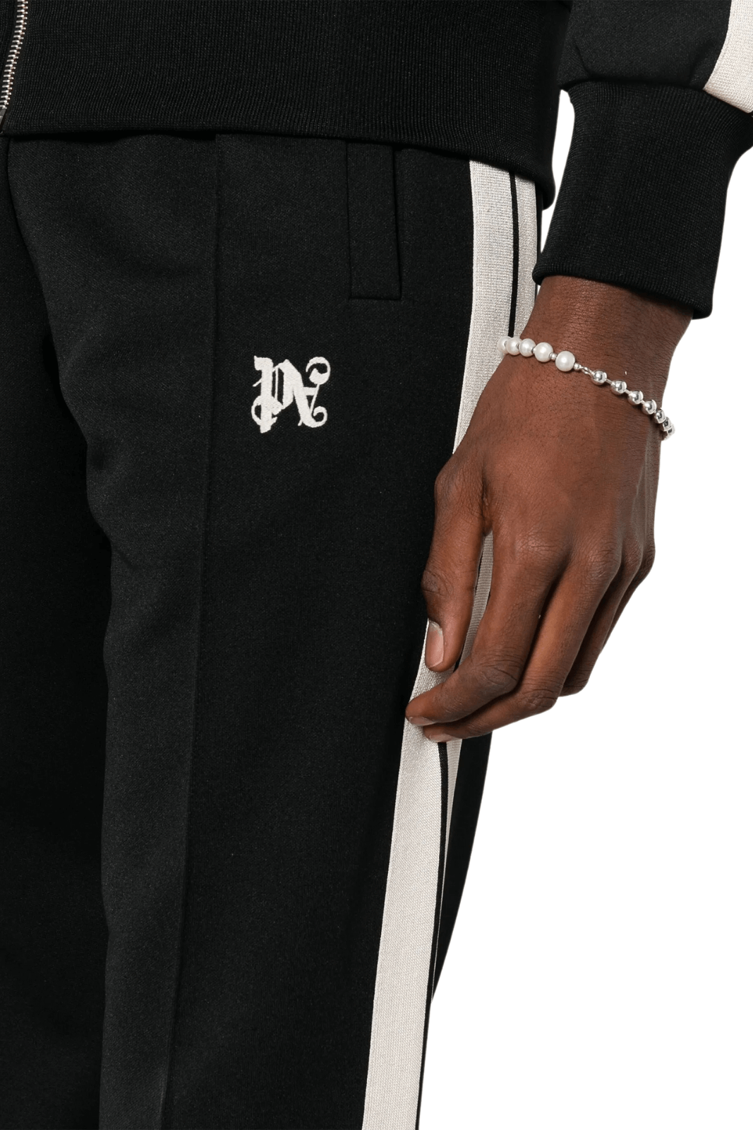 Palm Angels monogram-embroidered track pants for men