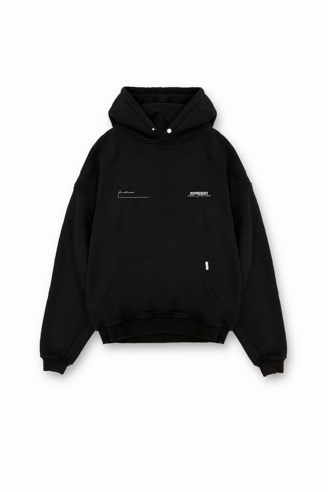 Represent Patron Of The Club Hoodie Black