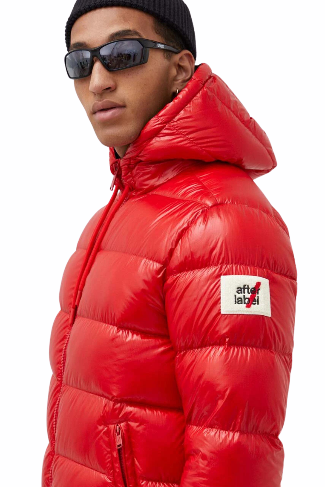After Label Verbier Piumino Puffer Red Jacket