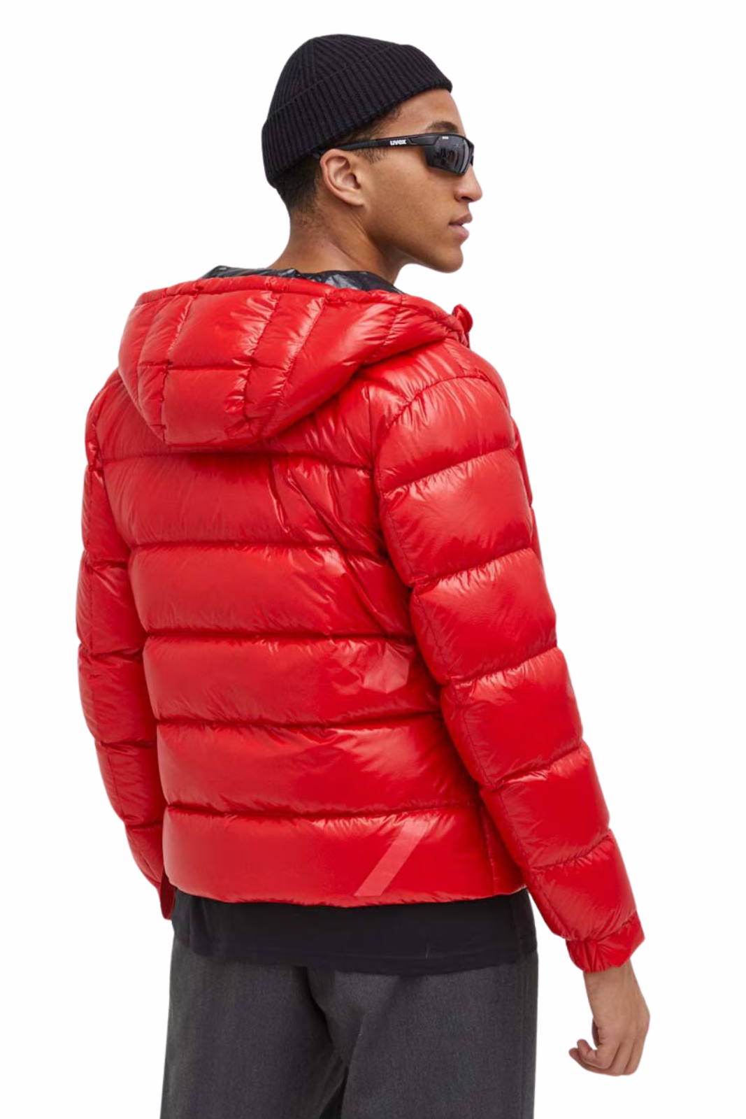 After Label Verbier Piumino Puffer Red Jacket