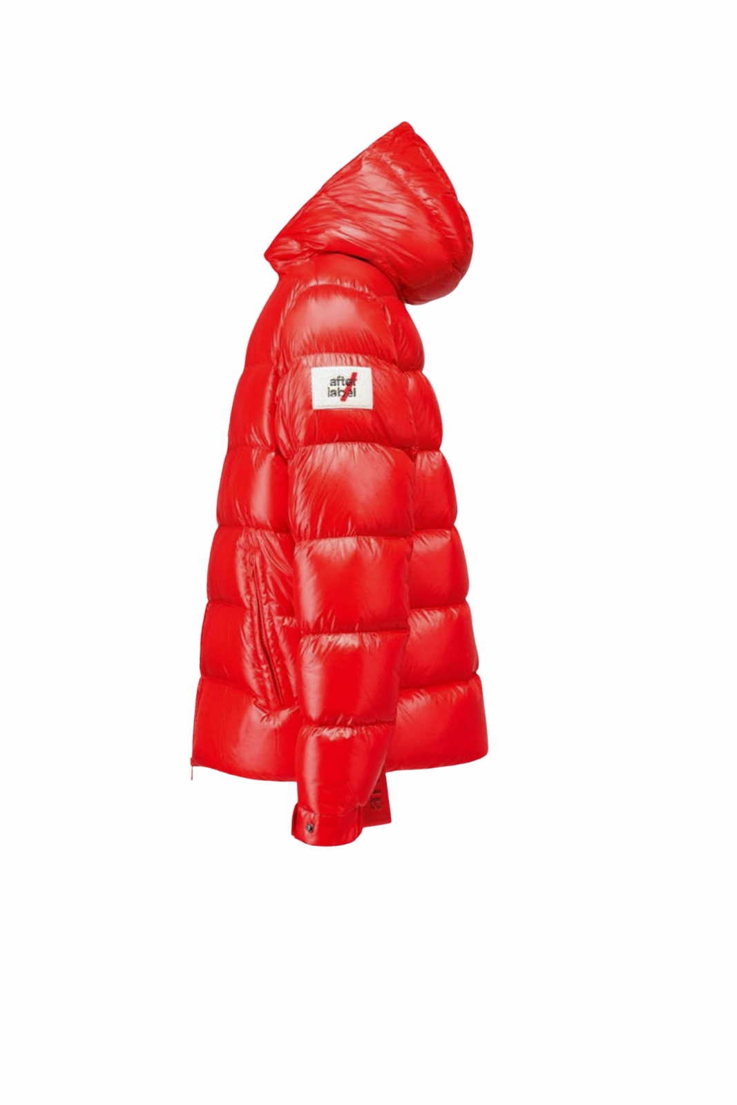 After Label Verbier Piumino Puffer Red Jacket