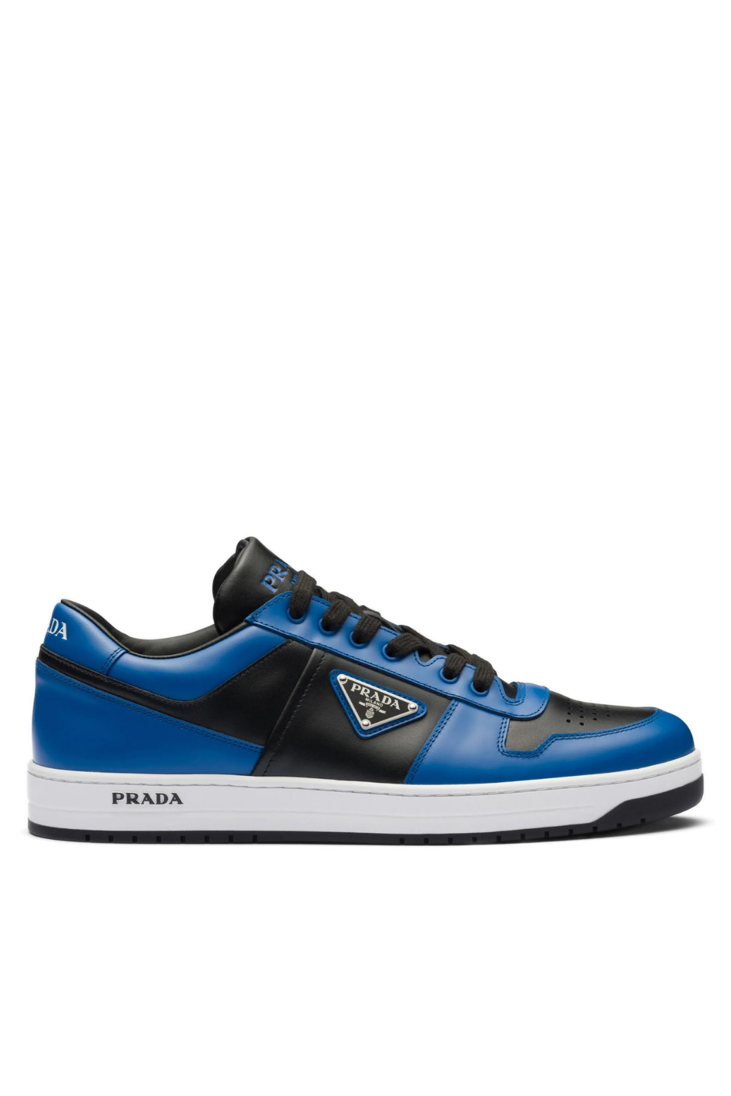 Prada Downtown triangle-logo sneakers Blue