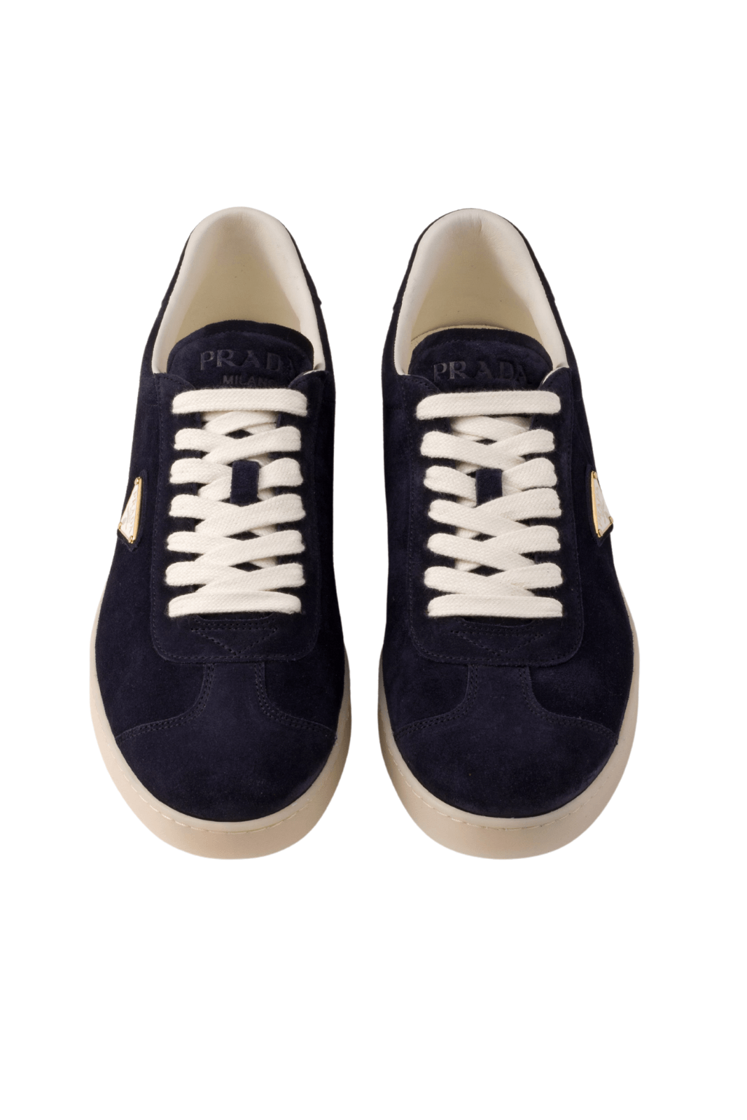 Prada Lane suede Man sneakers Navy