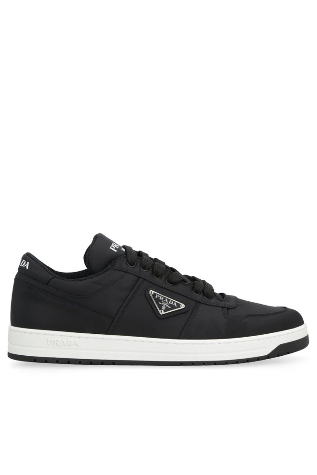 Prada Prax Re-Nylon low-top men sneakers Black