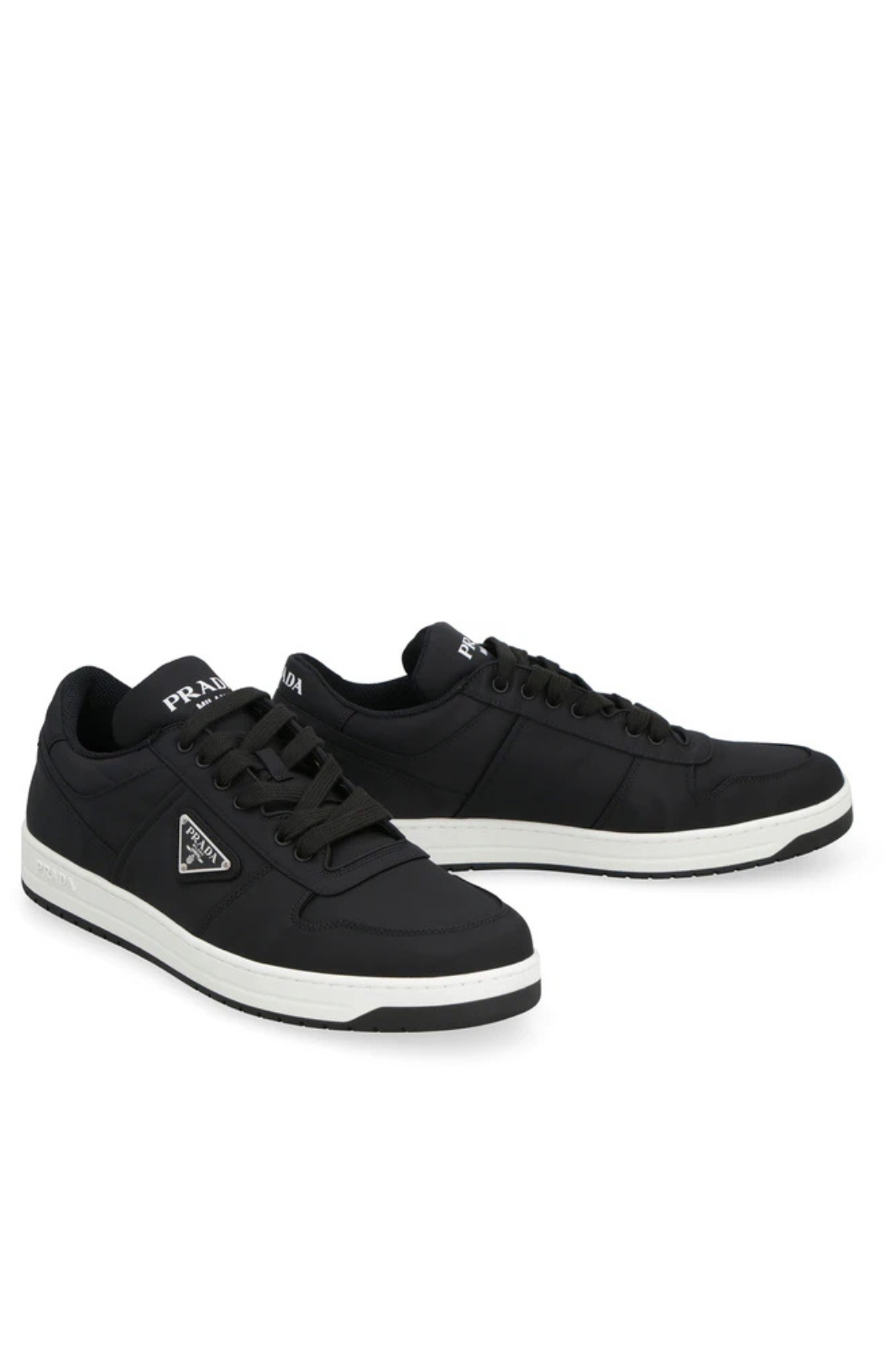 Prada Prax Re-Nylon low-top men sneakers Black