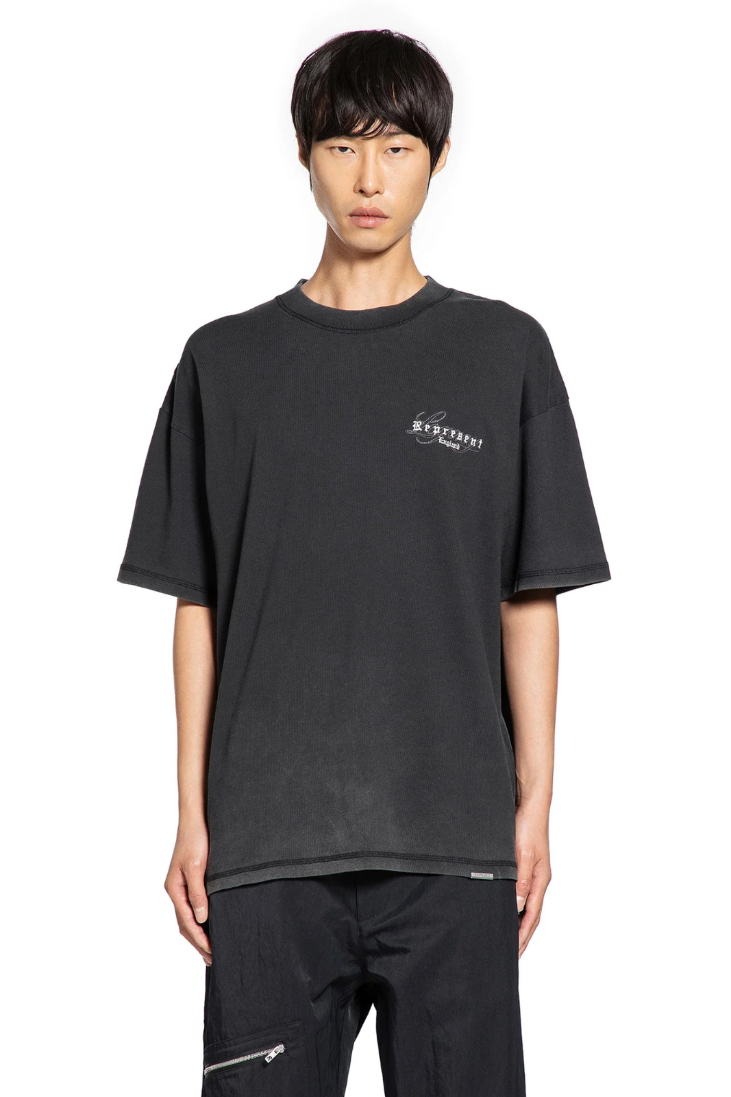 Represent england legacy t-shirt vintage Black