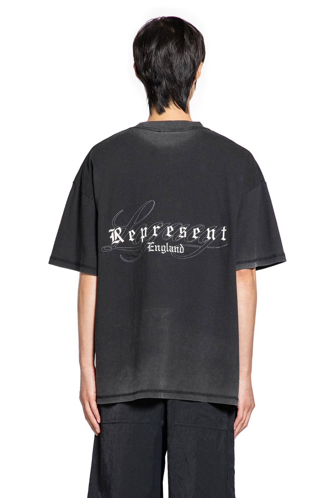 Represent england legacy t-shirt vintage Black