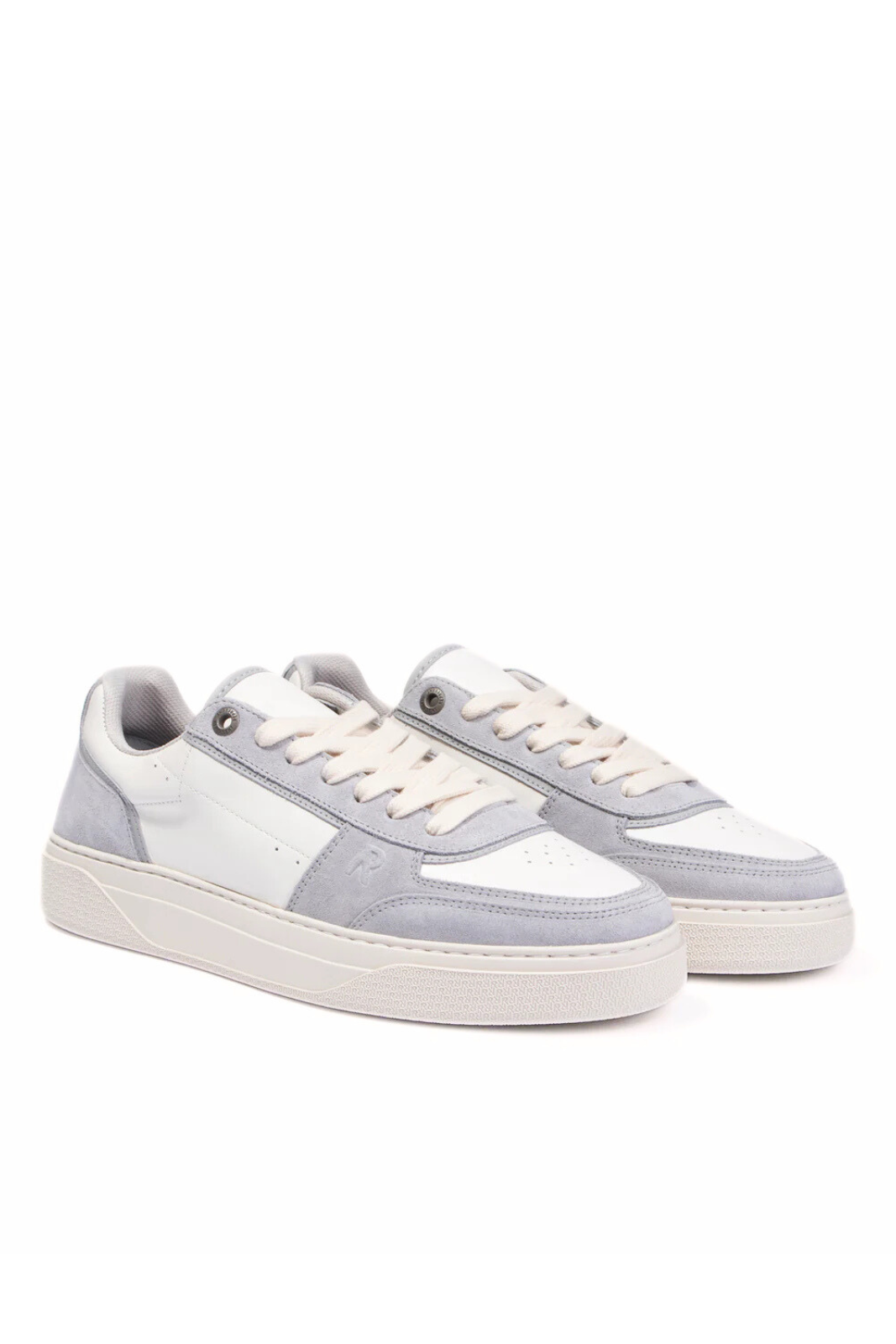 Represent Initial Suede Sneakers Light Grey White for men