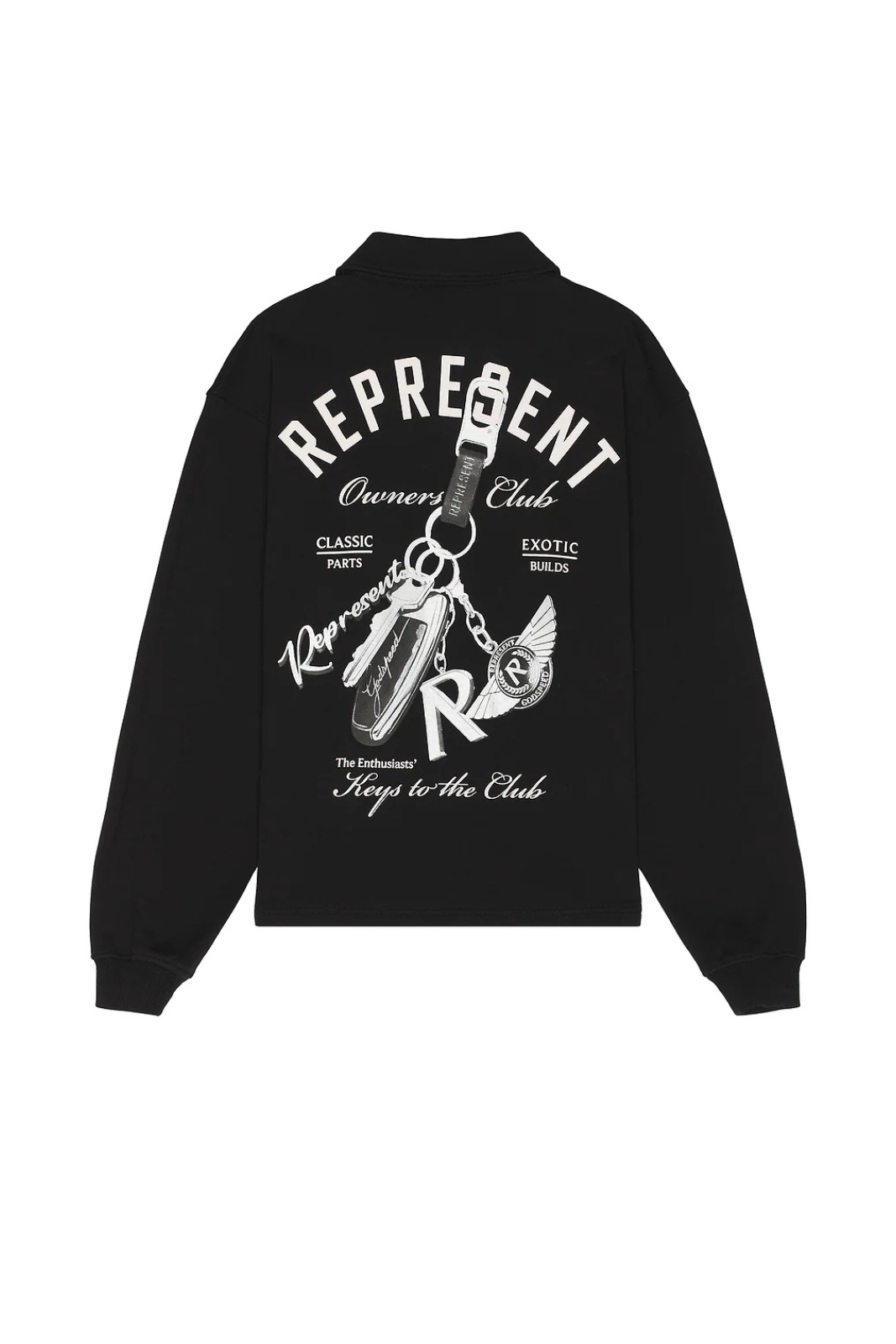 Represent Keys To The Club Quarter Zip Sweater