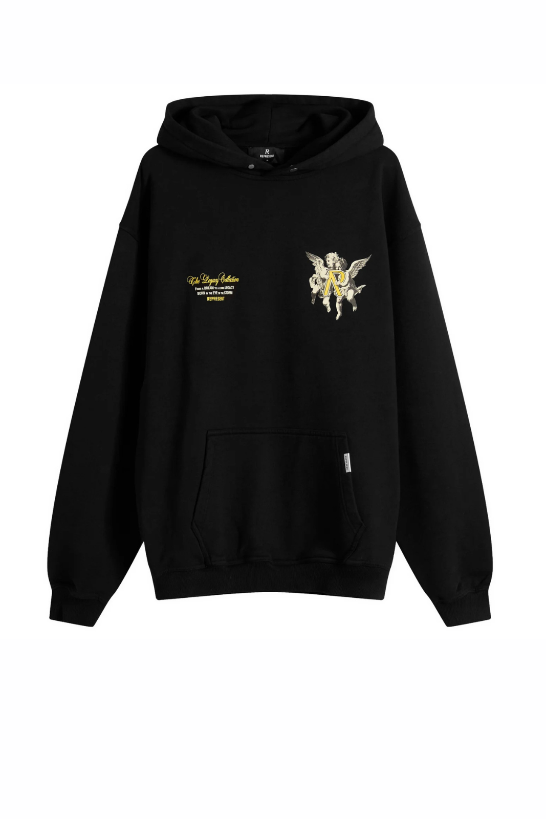 Represent Legacy Cherubs Hoodie Jet Black