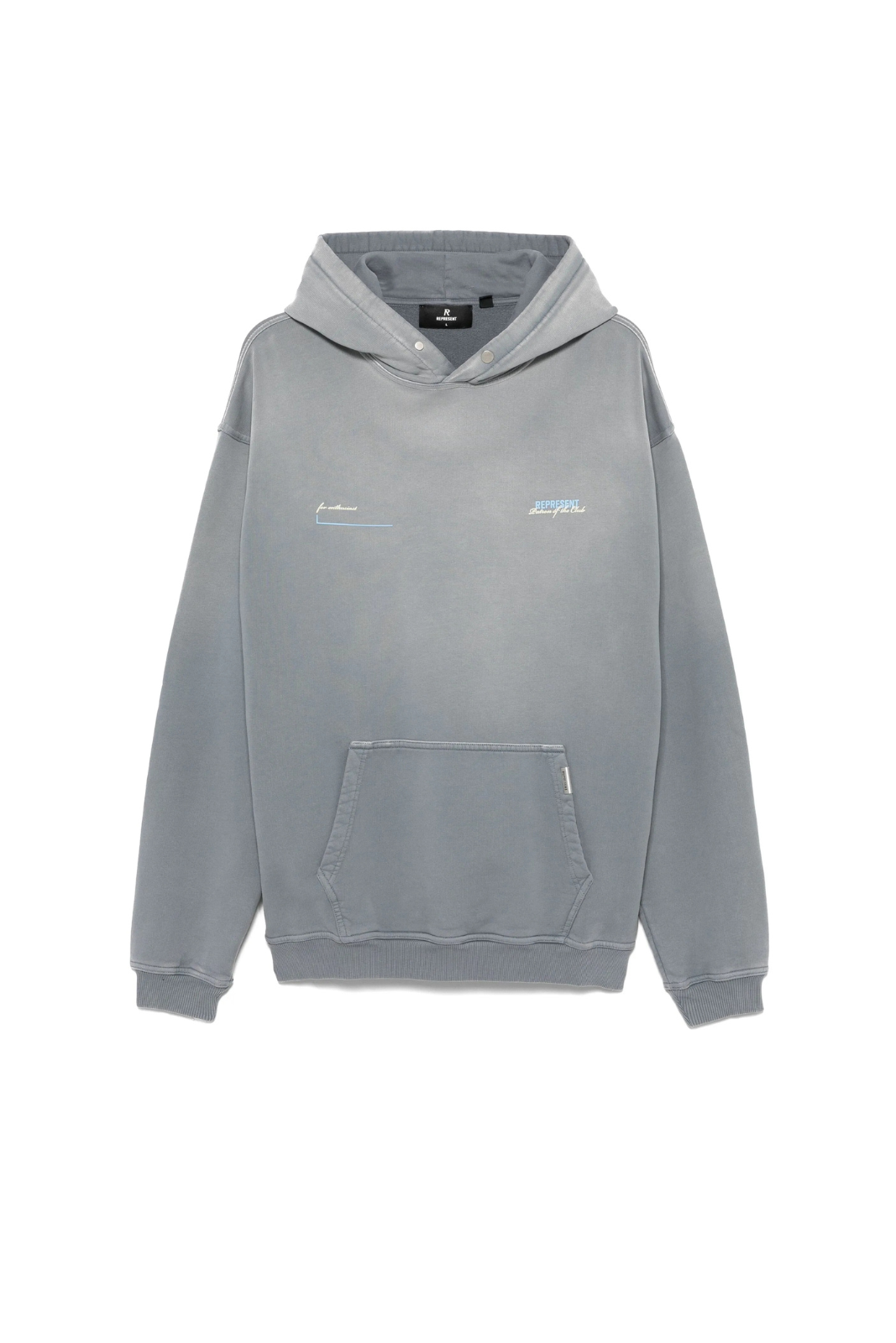 Represent Patron of the Club hoodie Grey for men
