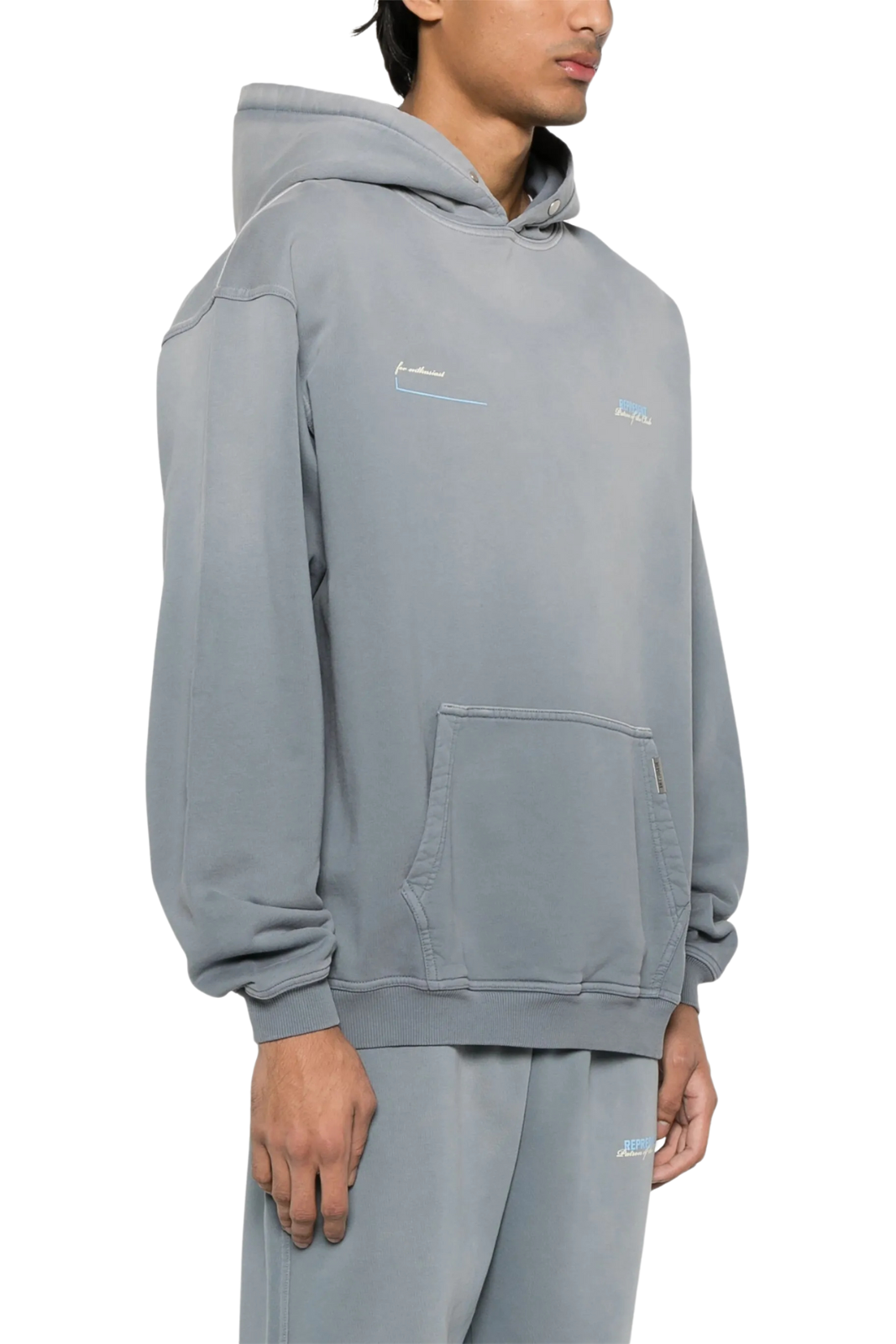 Represent Patron of the Club hoodie Grey for men