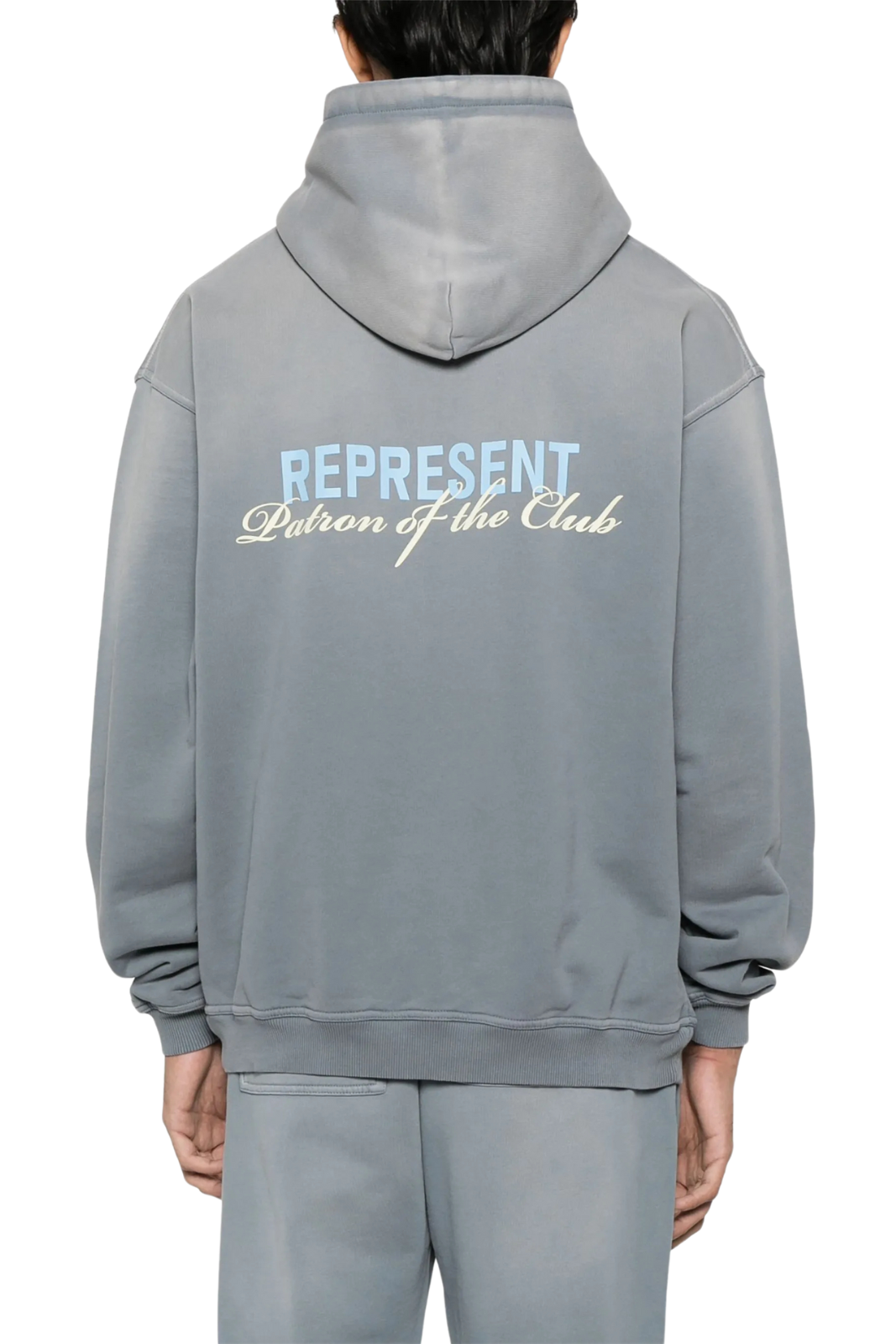 Represent Patron of the Club hoodie Grey for men