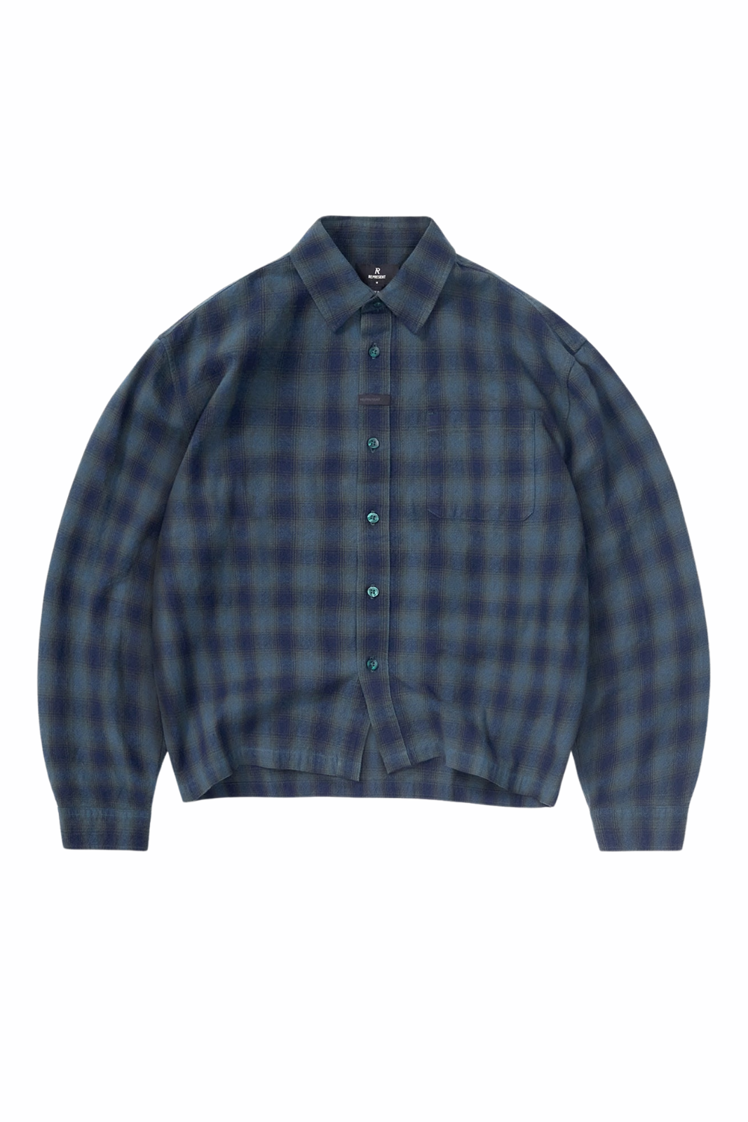 Resent Plaid Shirt Darken Green