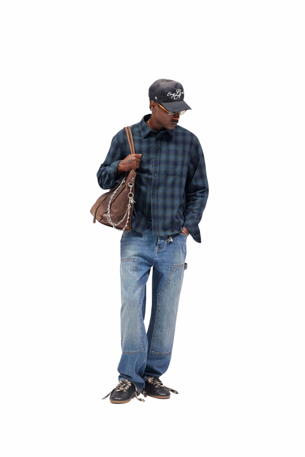 Resent Plaid Shirt Darken Green