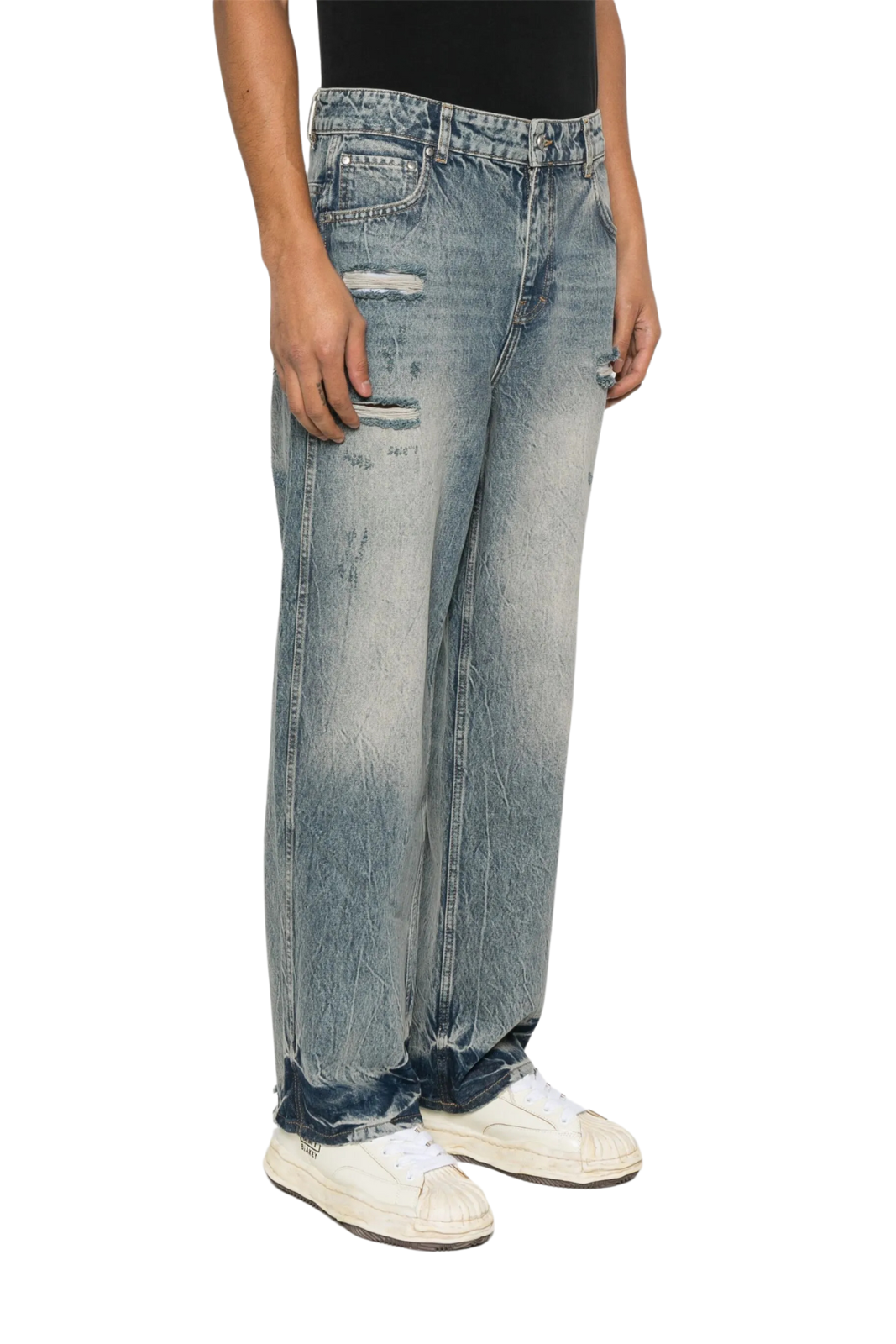 Represent R3 distressed jeans Blue for men