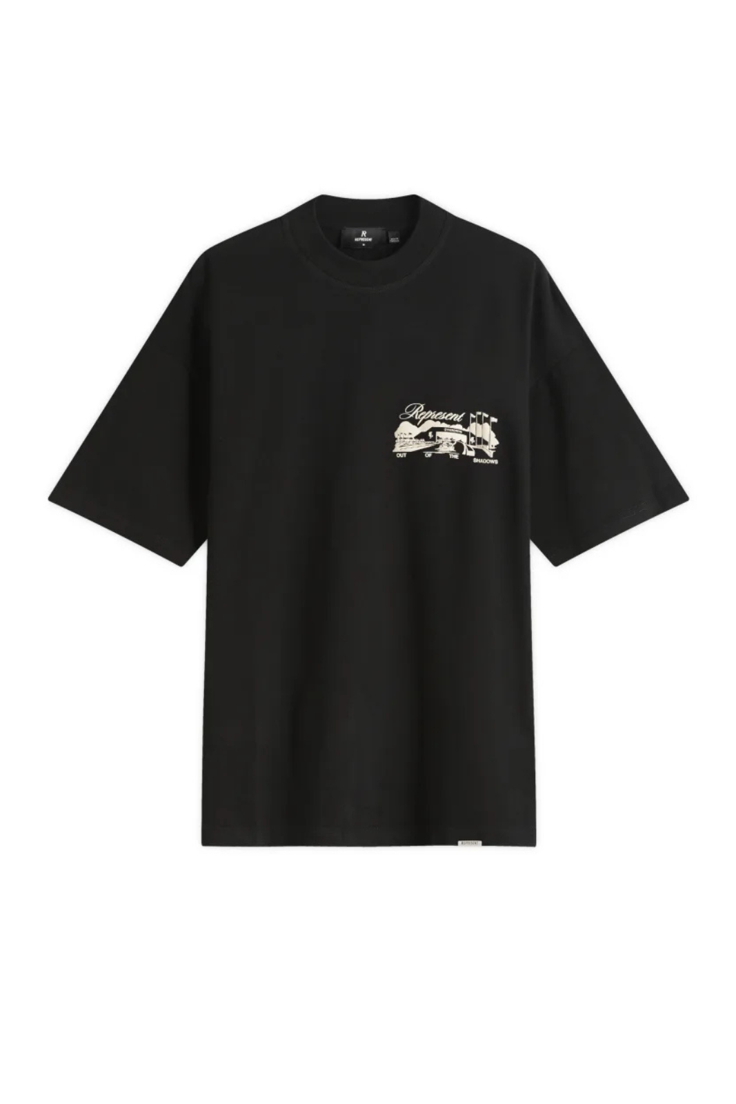 Represent Race Way T-Shirt Jet Black for men
