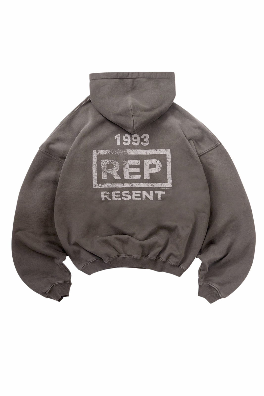 Represent Grey Ash Hoodie Represent England